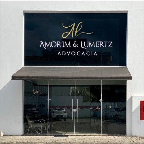 Fachada do escritório Amorim & Lumertz